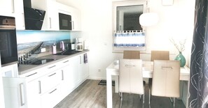 Fridge, oven, dishwasher