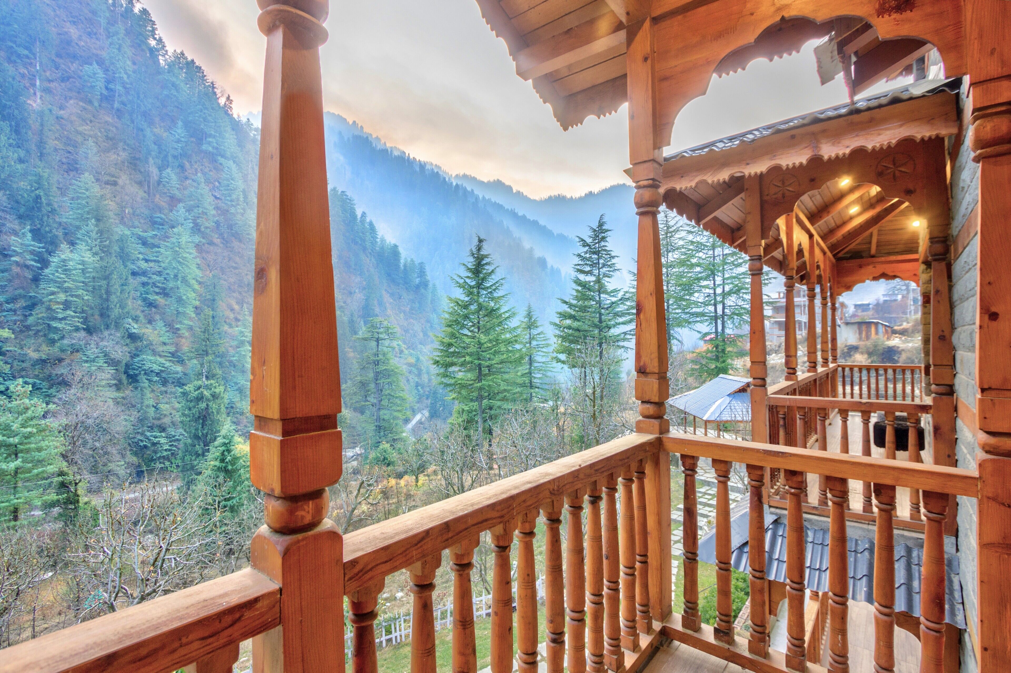 Vue depuis le balcon