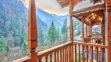 Vue depuis le balcon