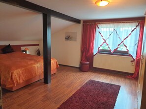 2 bedrooms, bed sheets