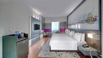 Egyptian cotton sheets, premium bedding, down duvets, memory-foam beds