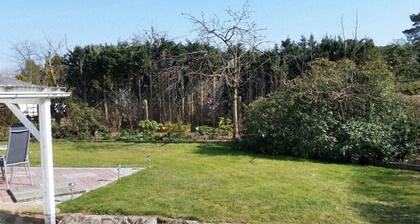 Vacation on the Baltic Sea surrounded by greenery