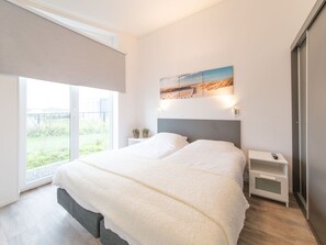 2 Schlafzimmer, Reisekinderbett, kostenloses WLAN, Bettwäsche