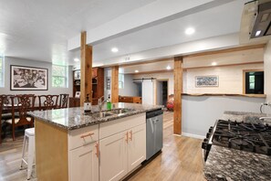 Fridge, microwave, oven, stovetop - Holy hideaway- luxurious converted church. (Sturgeon Bay)