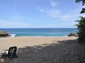 On the beach