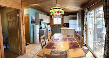 The luxury of a home in an enchanting chalet setting!