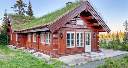 Beautiful home in Sjusjoen