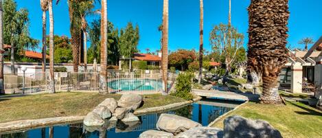 Indoor pool, a heated pool