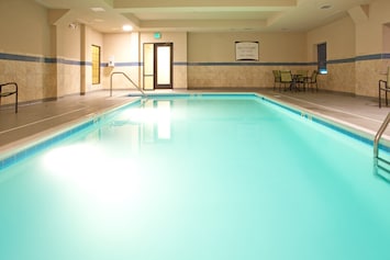 Take a dip in the indoor pool.