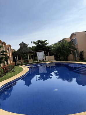 Alberca al aire libre 