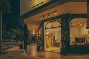 Front of property - evening/night