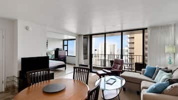 Condo, 1 Bedroom | Living area | TV