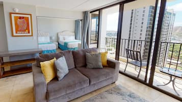 Condo, 1 quarto | Área de estar