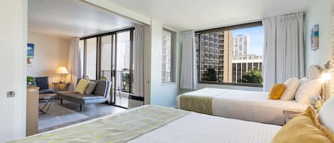 1 bedroom, laptop workspace, iron/ironing board, free WiFi