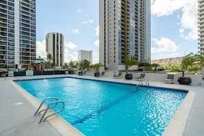 Condo, 1 Bedroom | Pool - 21st Floor Condo With View of Ko'olau Mountains and the Ala Wai Canal (Honolulu)