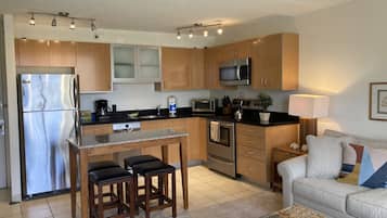 Appartamento, 1 camera da letto | Cucina privata | Macchina per tè/caffè, frigorifero, forno, tostapane