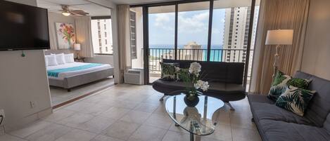 Condo, 1 quarto | Área de estar