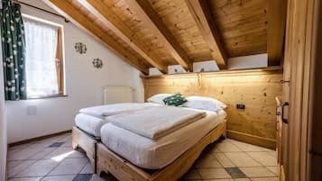 3 camere, biancheria da letto di alta qualità, una cassaforte in camera