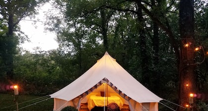 Large Bell Tent on the Kings River!