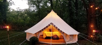 Large Bell Tent on the Kings River!