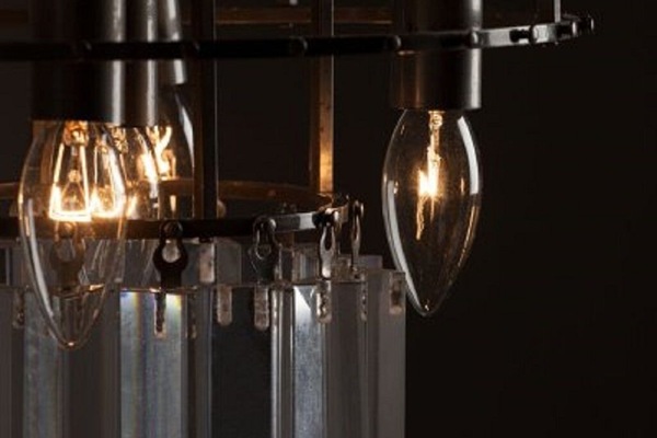 Timothy Oulton crystal pendant light