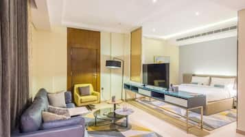 Deluxe Suite | 客廳 | 平面電視