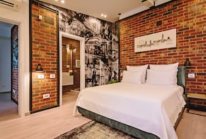 豪華公寓 | 埃及棉床單、高級寢具、羽絨被、記憶床墊