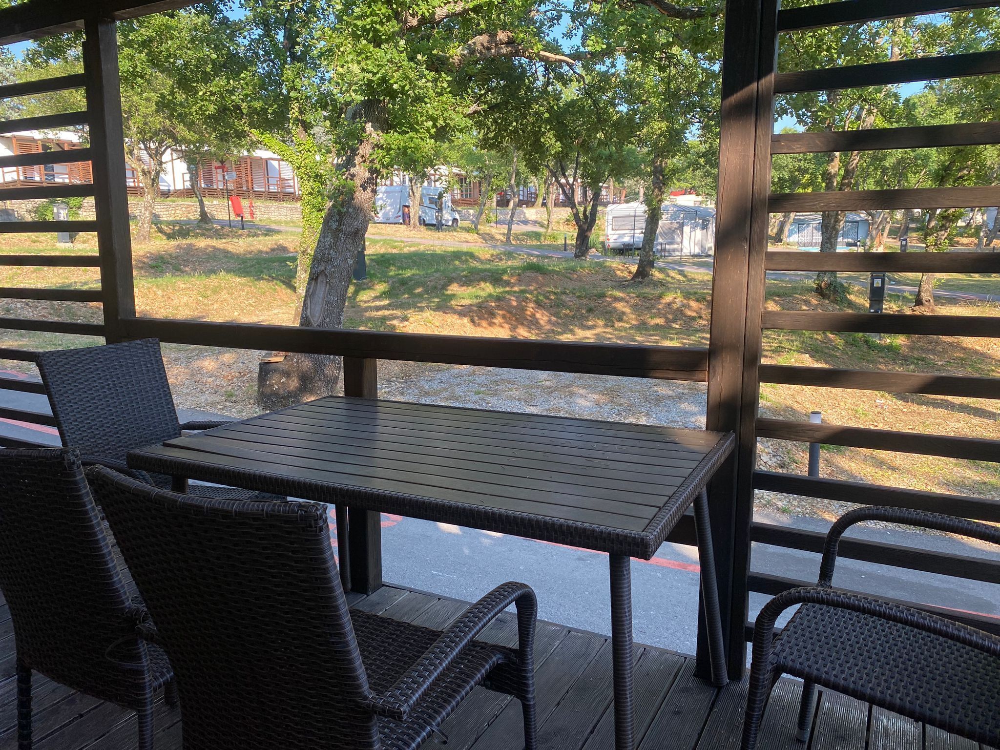 Pemandangan balkon