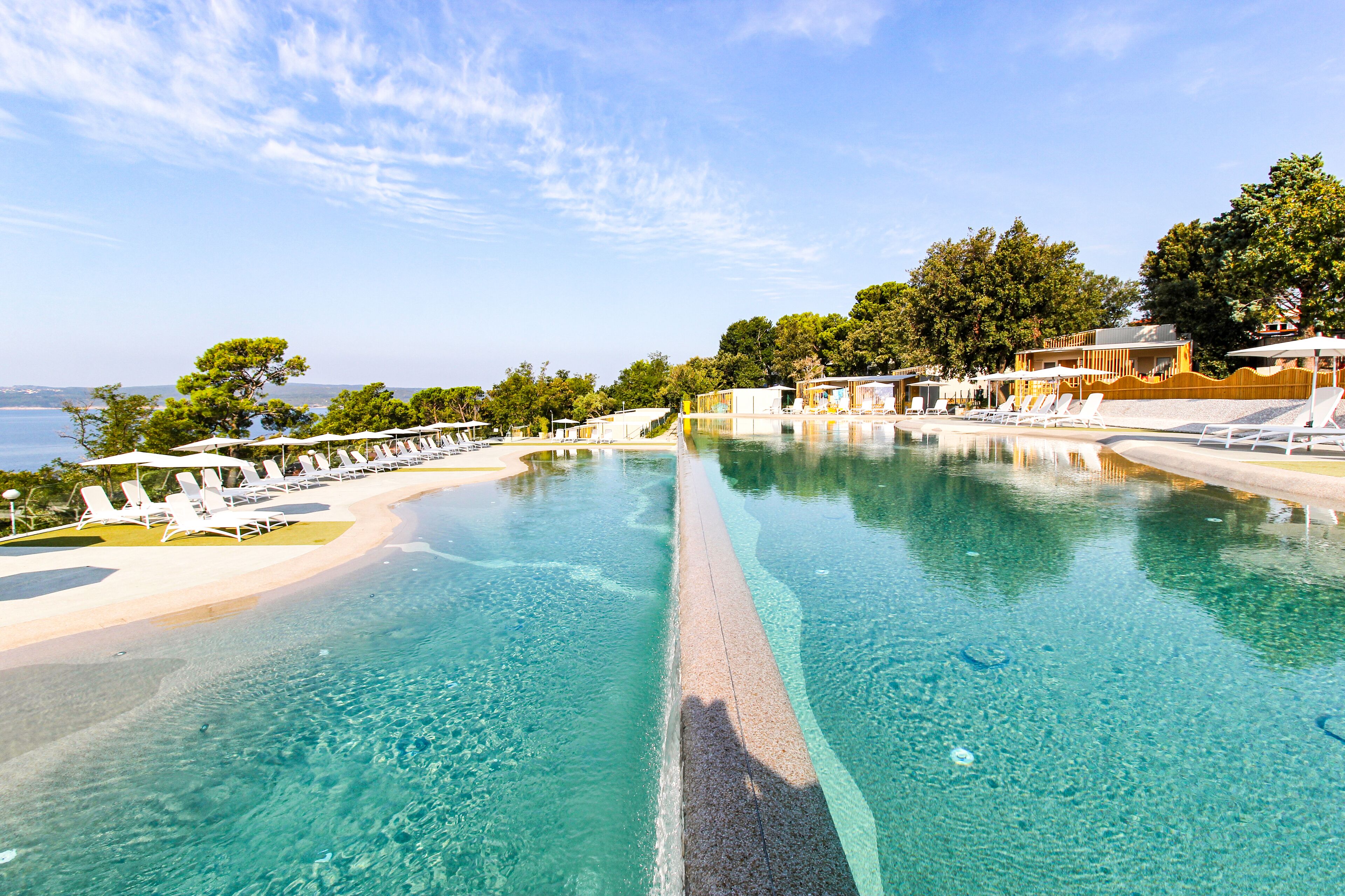 Seasonal outdoor pool