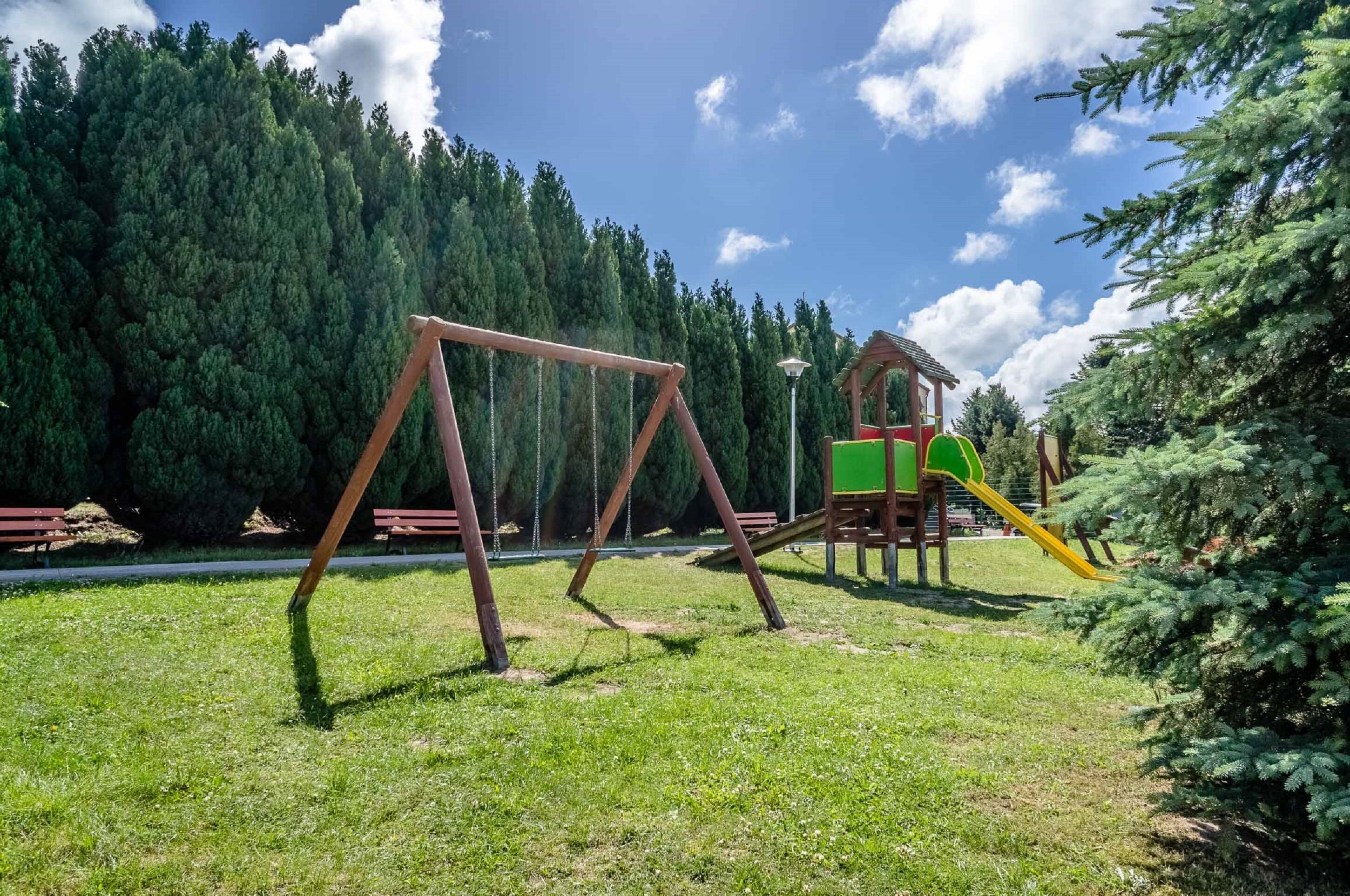 Lekområde för barn utomhus