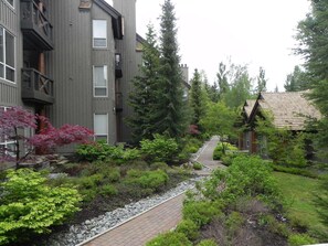 Property grounds - True SKI IN-OUT townhome: 100’ to slopes (HOT TUB, FP, WD) (Whistler)