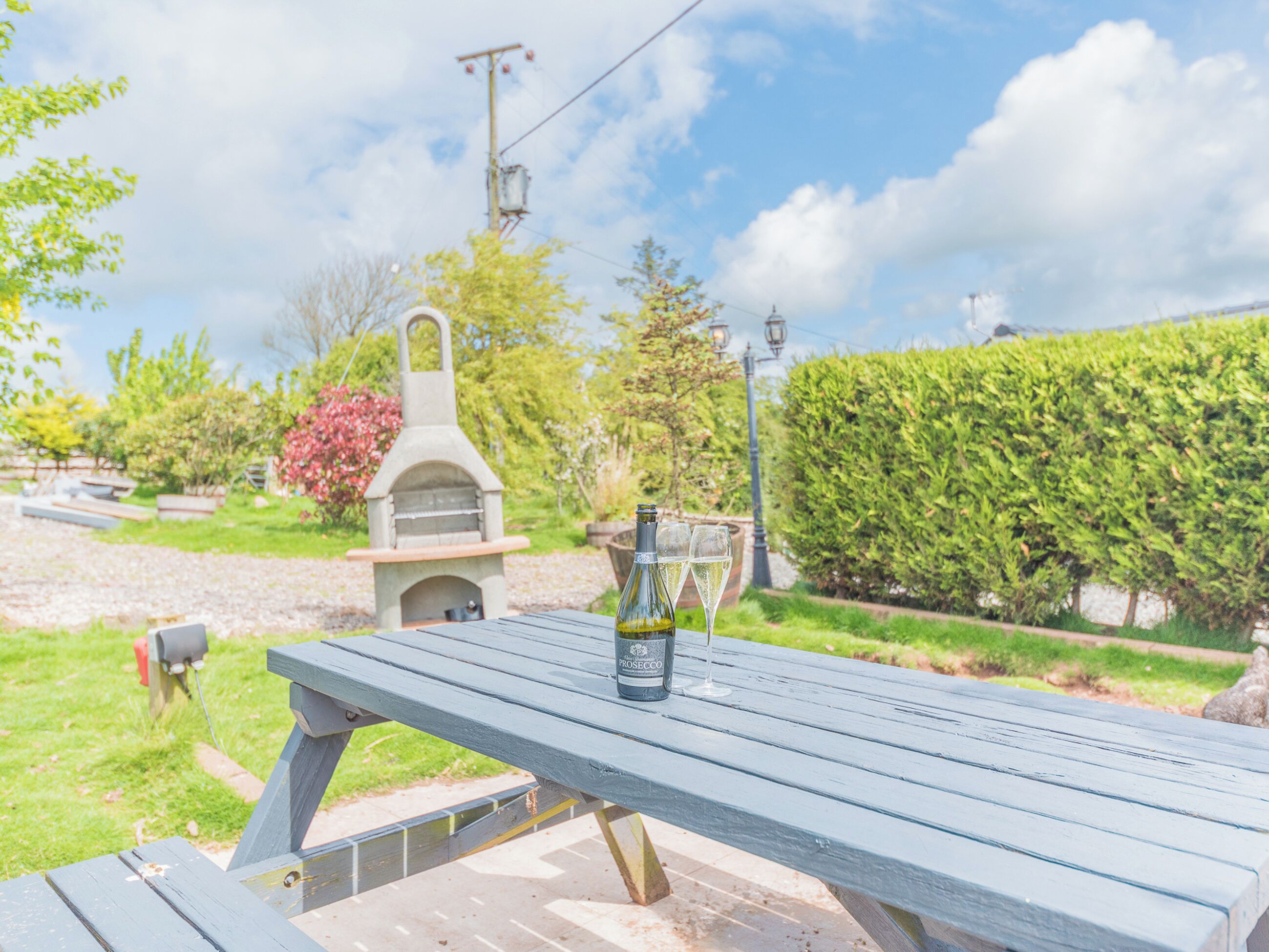 Opções para refeição ao ar livre