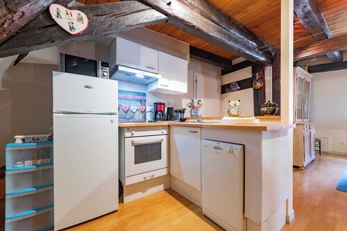 LE NID DU HIBOU Charming Duplex 75 sqm /5 persons quiet in the historical center