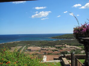 Blick von der Unterkunft