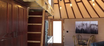 Upscale Yurt on a Private Ranch