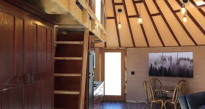 Upscale Yurt on a Private Ranch
