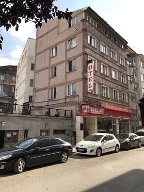 Façade de l’hébergement