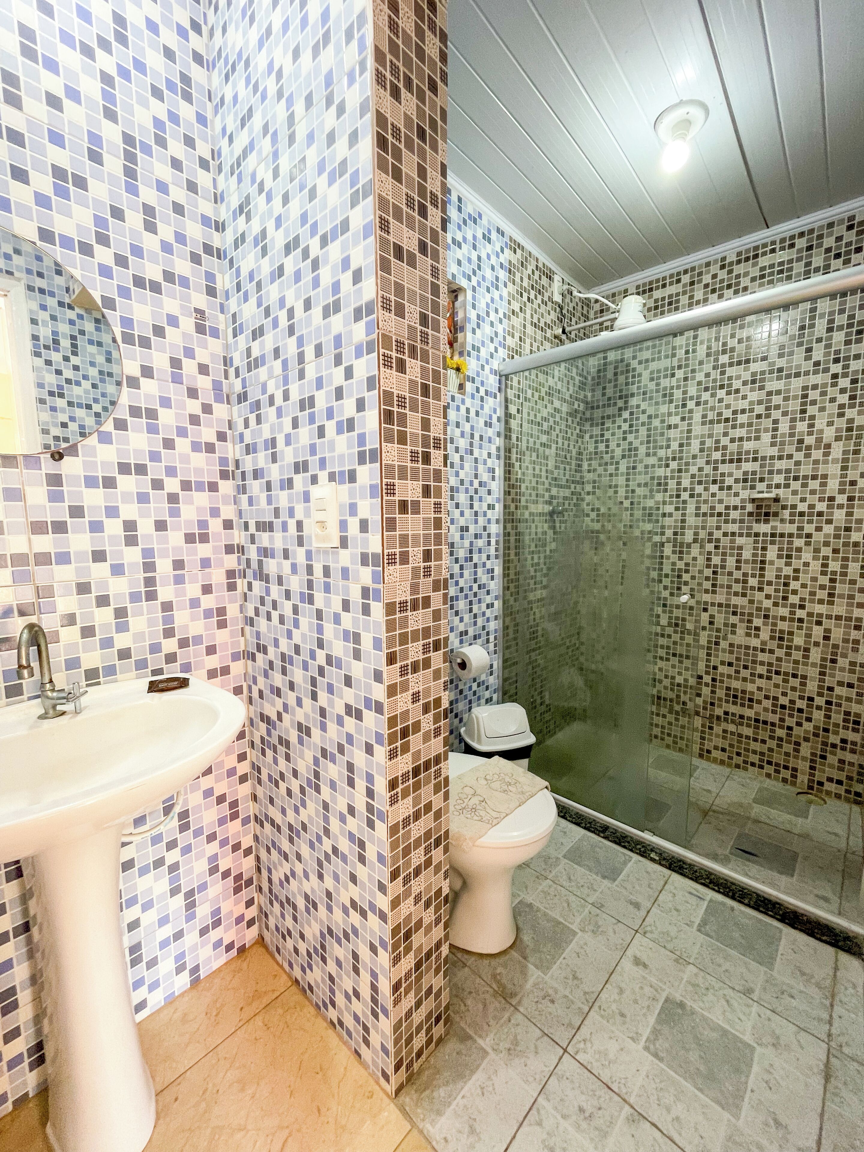 twin room, 1 double bed, patio, pool view | bathroom | shower, rainfall showerhead, free toiletries, towels