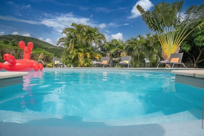 Villa Surelles: Peaceful Haven with Private Pool in Le Diamant, Martinique