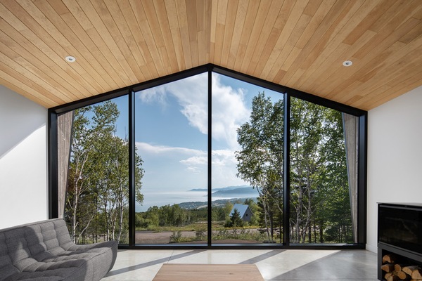 Amazing view of the St-Laurent - Le Littoral CharlevoixChalets