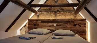 House on the mountain with wellness area, bar and panorama
