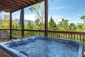 Bain à remous extérieur