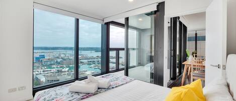 Apartment, 2 Bedrooms, City View | 2 bedrooms, in-room safe, individually decorated, individually furnished