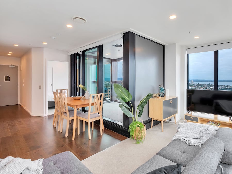 Apartment, 2 Bedrooms, City View | Living area