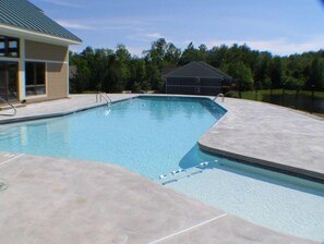 Indoor pool, outdoor pool