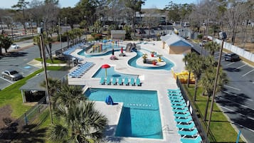 Indoor pool, outdoor pool