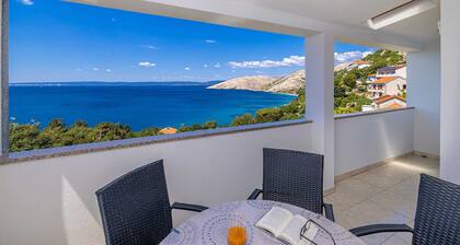 Apartment STARA BAŠKA with sea view