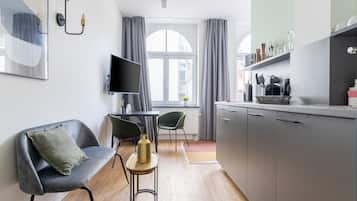 Single Suite S | 私人廚房 | 爐具、電熱水壺