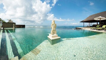 别墅, 海滨 (Bayu Gita) | 6 多间卧室、特色装修、特色家居、办公桌