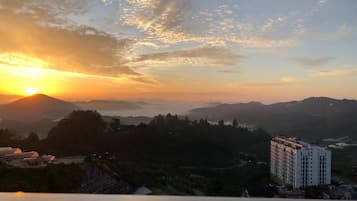 Vue depuis l’hébergement